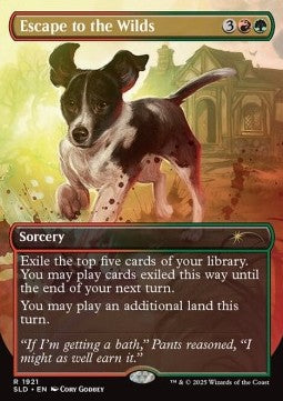 Escape to the Wilds (V.2) - Secret Lair Drop Series: Chaos Vault (Rare) [SLDCV-1921]