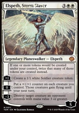 Elspeth, Storm Slayer - Tarkir: Dragonstorm (Mythic) [TDM-11]