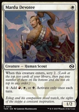 Mardu Devotee - Tarkir: Dragonstorm (Common) [TDM-16]