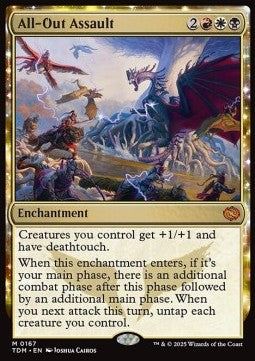 All-Out Assault - Tarkir: Dragonstorm (Mythic) [TDM-167]