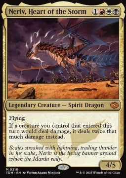Neriv, Heart of the Storm - Tarkir: Dragonstorm (Mythic) [TDM-210]