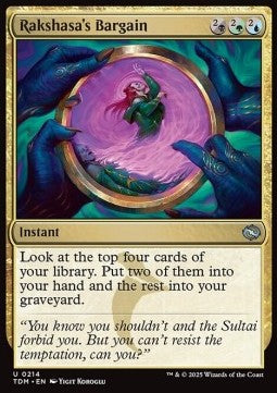 Rakshasa's Bargain