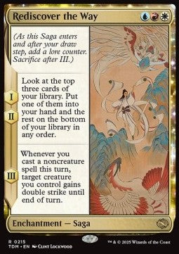 Rediscover the Way - Tarkir: Dragonstorm (Rare) [TDM-215]