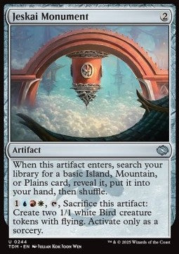 Jeskai Monument - Tarkir: Dragonstorm (Uncommon) [TDM-244]