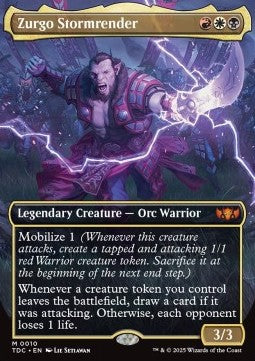 Zurgo Stormrender - Commander: Tarkir: Dragonstorm (Mythic) [TDC-10]