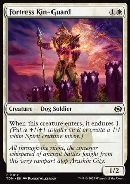 Fortress Kin-Guard - Tarkir: Dragonstorm (Common) [TDM-12]