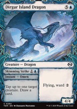 Dirgur Island Dragon // Skimming Strike - Tarkir: Dragonstorm: Extras (Common) [XTDM-294]