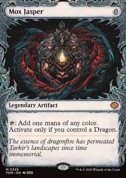Mox Jasper (V.1) - Tarkir: Dragonstorm: Extras (Mythic) [XTDM-325]