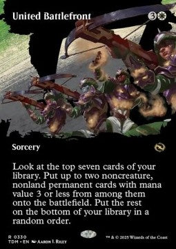 United Battlefront - Tarkir: Dragonstorm: Extras (Rare) [XTDM-330]