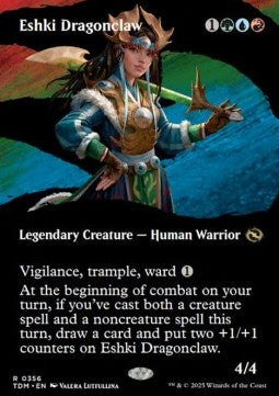Eshki Dragonclaw - Tarkir: Dragonstorm: Extras (Rare) [XTDM-356]