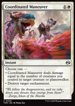 Coordinated Maneuver - Tarkir: Dragonstorm (Common) [TDM-6]