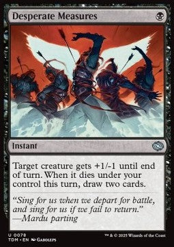 Desperate Measures - Tarkir: Dragonstorm (Uncommon) [TDM-78]