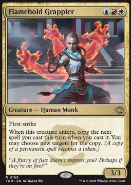 Flamehold Grappler - Tarkir: Dragonstorm (Rare) [TDM-185]