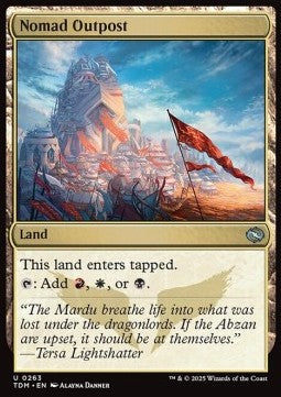 Nomad Outpost - Tarkir: Dragonstorm (Uncommon) [TDM-263]
