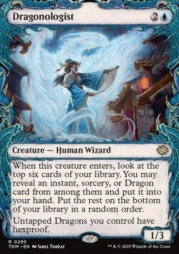 Dragonologist - Tarkir: Dragonstorm: Extras (Rare) [XTDM-295]