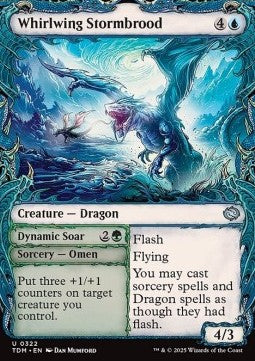 Whirlwing Stormbrood // Dynamic Soar - Tarkir: Dragonstorm: Extras (Uncommon) [XTDM-322]