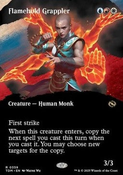 Flamehold Grappler - Tarkir: Dragonstorm: Extras (Rare) [XTDM-359]