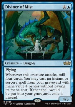 Diviner of Mist - Commander: Tarkir: Dragonstorm (Rare) [TDC-20]
