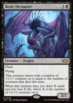 Bone Devourer - Commander: Tarkir: Dragonstorm (Rare) [TDC-26]