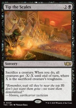 Tip the Scales - Commander: Tarkir: Dragonstorm (Rare) [TDC-29]