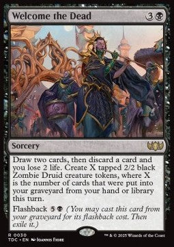 Welcome the Dead - Commander: Tarkir: Dragonstorm (Rare) [TDC-30]