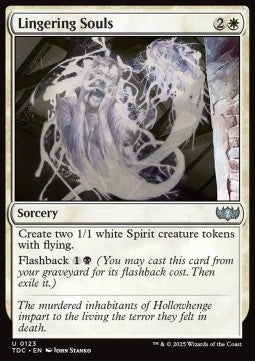 Lingering Souls - Commander: Tarkir: Dragonstorm (Uncommon) [TDC-123]