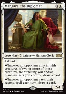 Mangara, the Diplomat - Commander: Tarkir: Dragonstorm (Rare) [TDC-124]