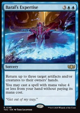 Baral's Expertise - Commander: Tarkir: Dragonstorm (Rare) [TDC-146]