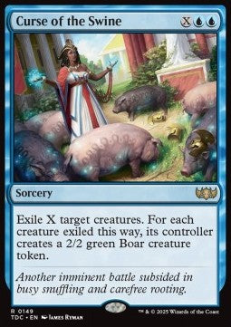 Curse of the Swine - Commander: Tarkir: Dragonstorm (Rare) [TDC-149]