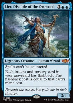 Lier, Disciple of the Drowned - Commander: Tarkir: Dragonstorm (Mythic) [TDC-157]
