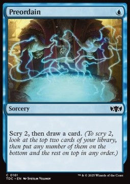 Preordain - Commander: Tarkir: Dragonstorm (Common) [TDC-161]