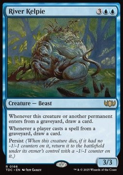 River Kelpie - Commander: Tarkir: Dragonstorm (Rare) [TDC-166]