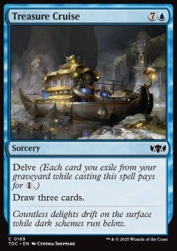Treasure Cruise - Commander: Tarkir: Dragonstorm (Common) [TDC-169]