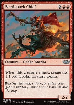 Beetleback Chief - Commander: Tarkir: Dragonstorm (Uncommon) [TDC-205]