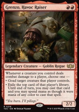 Grenzo, Havoc Raiser - Commander: Tarkir: Dragonstorm (Rare) [TDC-216]
