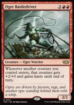 Ogre Battledriver - Commander: Tarkir: Dragonstorm (Rare) [TDC-227]