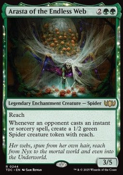 Arasta of the Endless Web - Commander: Tarkir: Dragonstorm (Rare) [TDC-244]