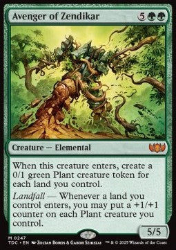 Avenger of Zendikar - Commander: Tarkir: Dragonstorm (Mythic) [TDC-247]