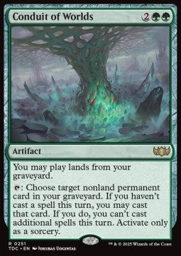 Conduit of Worlds - Commander: Tarkir: Dragonstorm (Rare) [TDC-251]