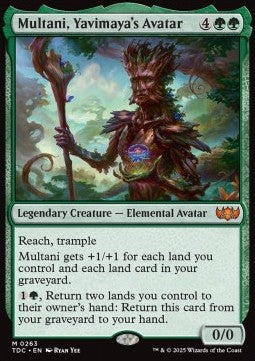 Multani, Yavimaya's Avatar - Commander: Tarkir: Dragonstorm (Mythic) [TDC-263]