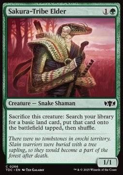Sakura-Tribe Elder - Commander: Tarkir: Dragonstorm (Common) [TDC-266]