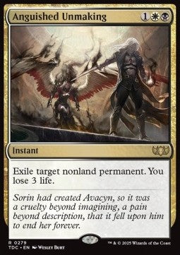 Anguished Unmaking - Commander: Tarkir: Dragonstorm (Rare) [TDC-279]