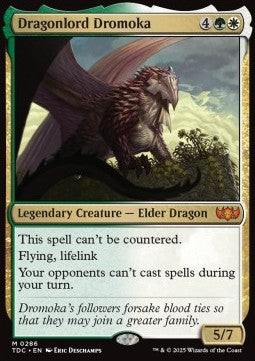 Dragonlord Dromoka - Commander: Tarkir: Dragonstorm (Mythic) [TDC-286]