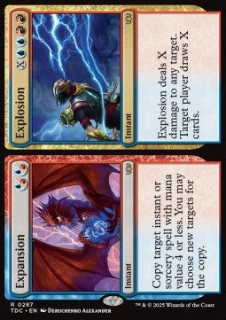 Expansion // Explosion - Commander: Tarkir: Dragonstorm (Rare) [TDC-287]