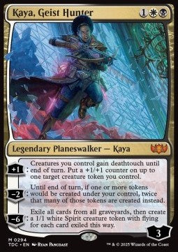 Kaya, Geist Hunter - Commander: Tarkir: Dragonstorm (Mythic) [TDC-294]