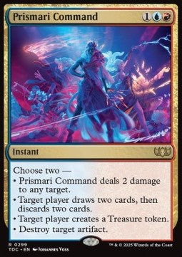 Prismari Command - Commander: Tarkir: Dragonstorm (Rare) [TDC-299]