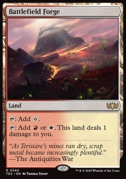 Battlefield Forge - Commander: Tarkir: Dragonstorm (Rare) [TDC-340]