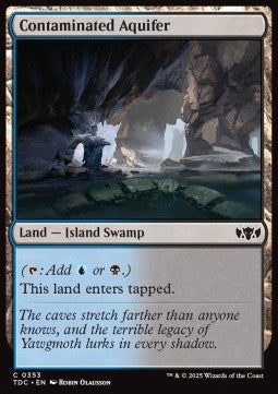 Contaminated Aquifer - Commander: Tarkir: Dragonstorm (Common) [TDC-353]