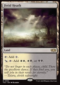 Fetid Heath - Commander: Tarkir: Dragonstorm (Rare) [TDC-362]