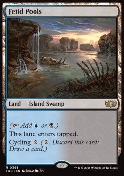 Fetid Pools - Commander: Tarkir: Dragonstorm (Rare) [TDC-363]